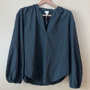 Women’s A New Day black blouse; size med